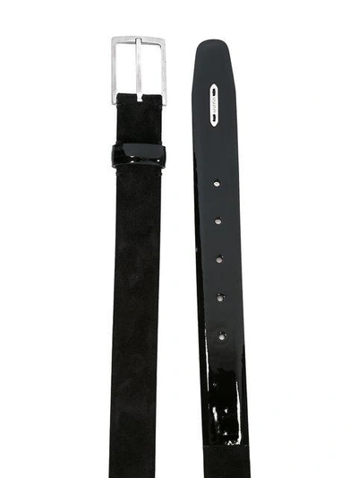 Shop Lanvin - Buckle Belt  In Black