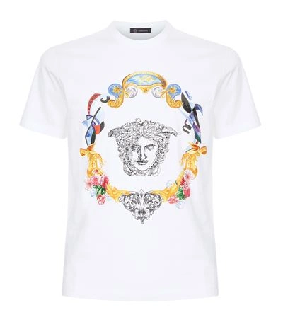 Versace Medusa Head T-shirt In White