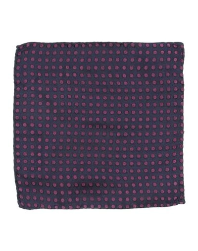 Dsquared2 Square Scarves In Dark Purple