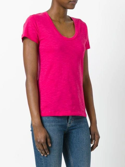 Shop Moncler Scollo T-shirt - Pink