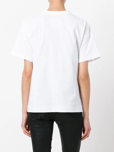 Shop Sacai Loose-fit T-shirt - White