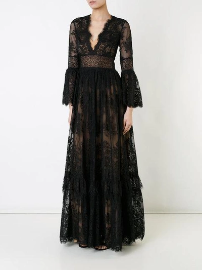 Shop Zuhair Murad V In Black