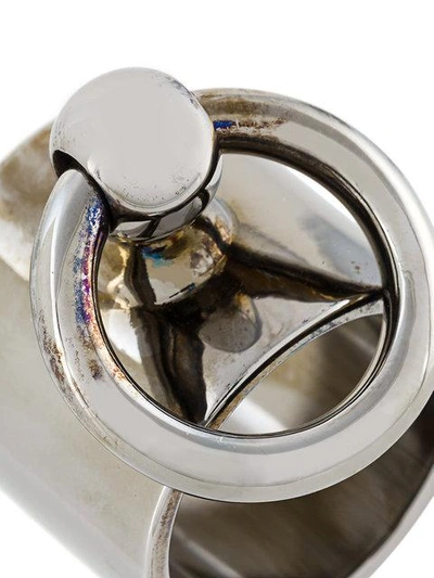 Shop Mawi 'hermatite' Ring In Metallic