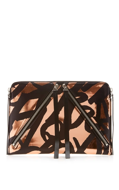 Proenza Schouler Medium Graffiti Zip Clutch