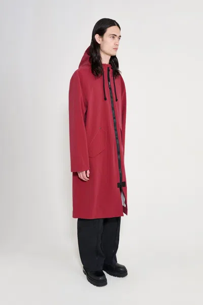 Stutterheim Martins Parka In Red