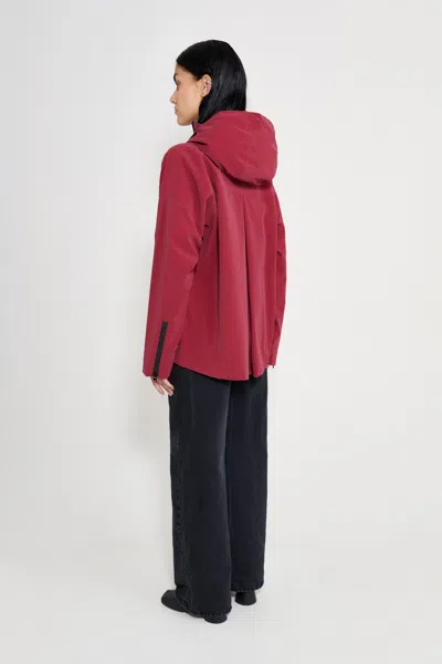 Stutterheim Faversham Matte Raincoat In Pink