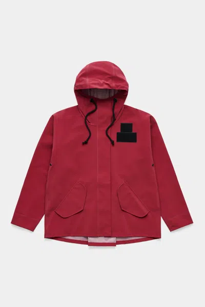 Stutterheim Faversham Matte Raincoat In Pink