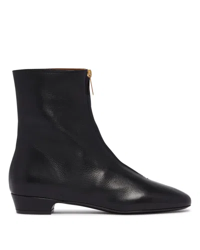 Herbert Levine Easy Does It 25 Leather Ankle Boots In Black
