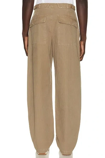 Agolde Khaki Donohue Cargo Pants In Green