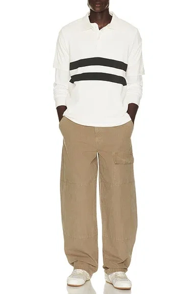 Agolde Khaki Donohue Cargo Pants In Green