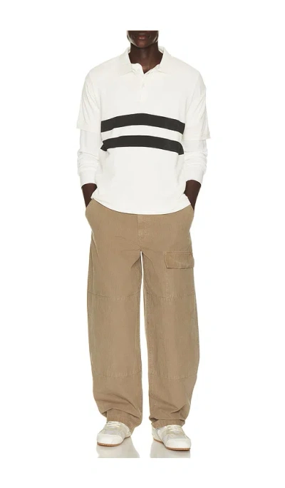 Agolde Khaki Donohue Cargo Pants In Green