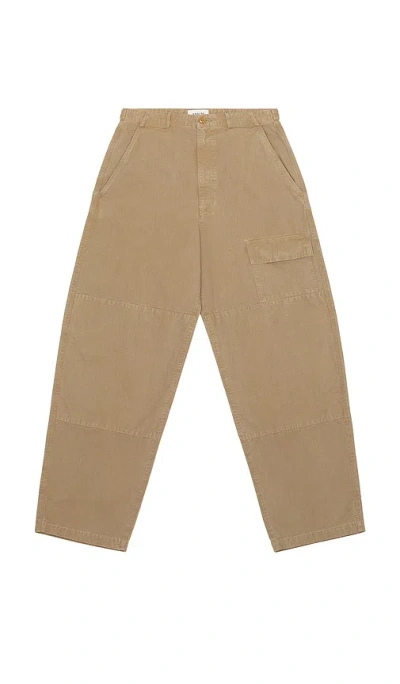 Agolde Khaki Donohue Cargo Pants In Green