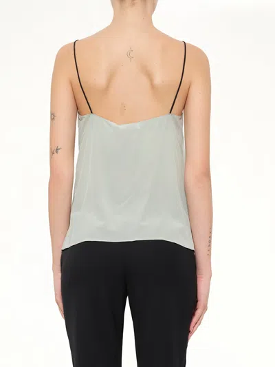 Lanvin Silk Top In Multi