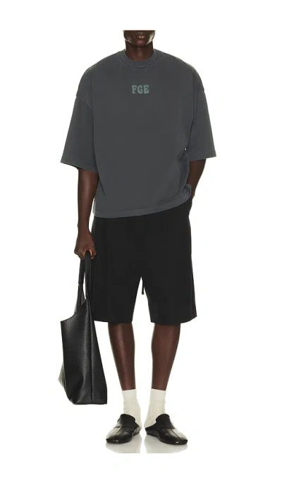 Essentials Gray Merch T-shirt In Gray