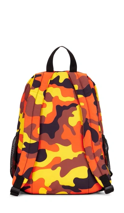 Huf 89 Logo Backpack In 熔岩红