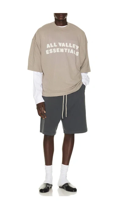 Essentials Merch Tee In Seal