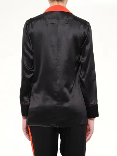 Givenchy Silk Shirt In Black