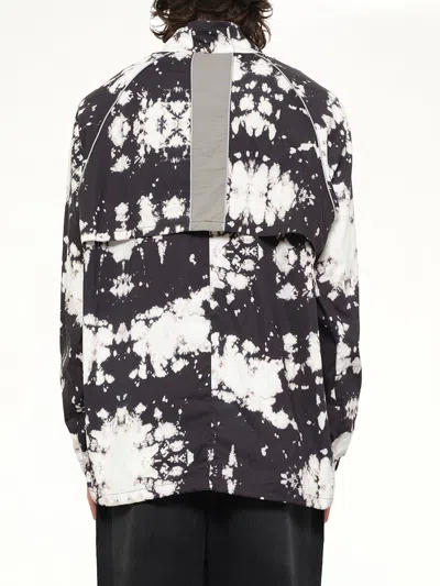 Daniel Patrick Batting Tie-dye Jacket In Gray