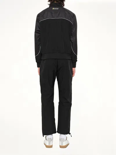 Daniel Patrick 7.3m Panelled Bomber Jacket In Black