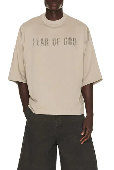 Essentials Merch Tee In Seal