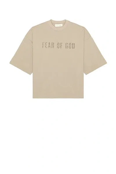 Essentials Merch Tee In Seal