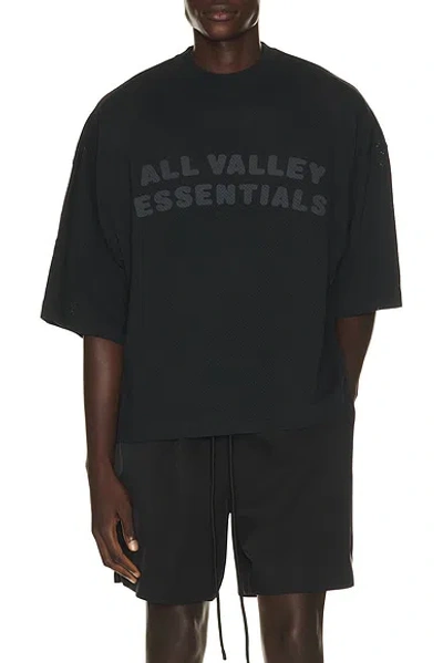 Essentials Merch Tee In Black