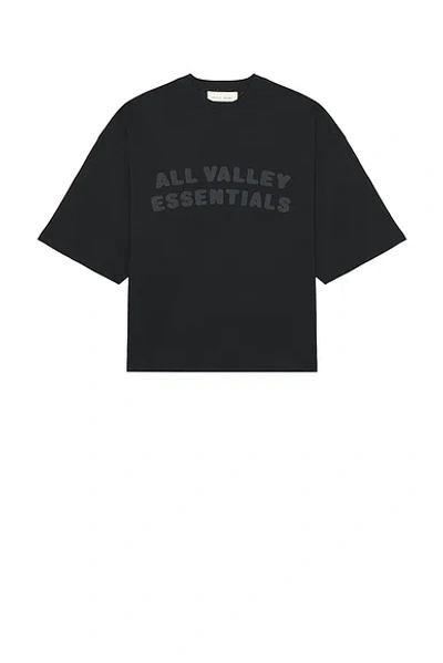 Essentials Merch Tee In Black