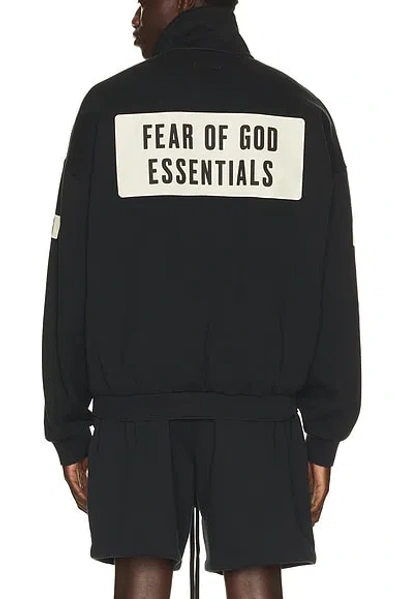 Essentials Track Jacket In Black