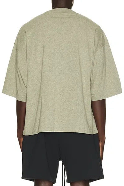 Essentials Logo-patch Oversized T-shirt In Neutral