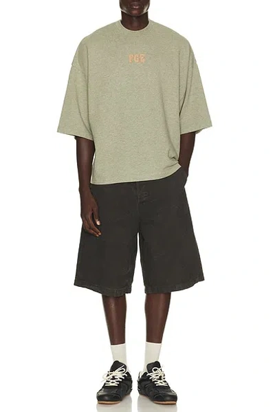 Essentials Merch Tee In Neutral