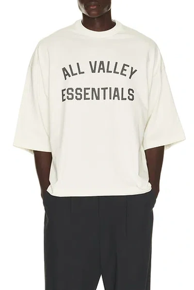 Essentials Merch Tee In Ivory