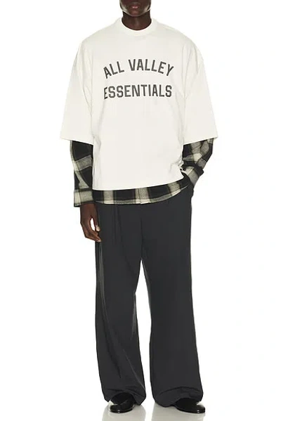Essentials Merch Tee In Ivory