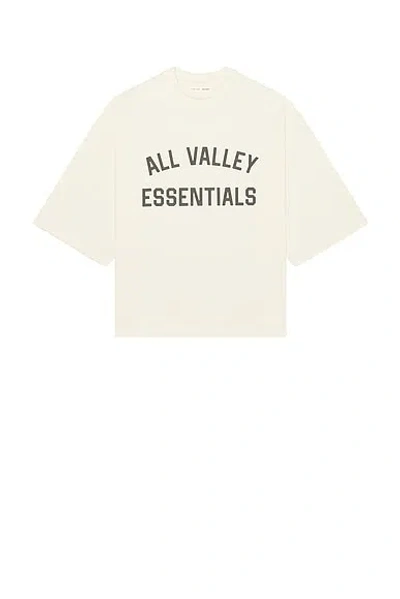 Essentials Merch Tee In Ivory