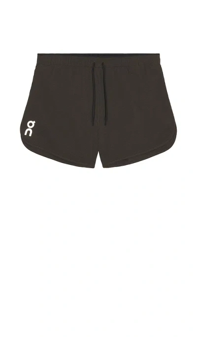On Performance Volt Shorts In Brown