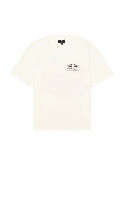 Represent Twenty Four Hour Service Graphic T-shirt In White