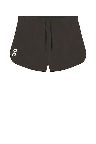 On Performance Volt Shorts In Brown