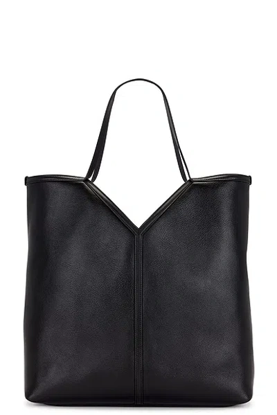 Saint Laurent Thin Y Tote In Black