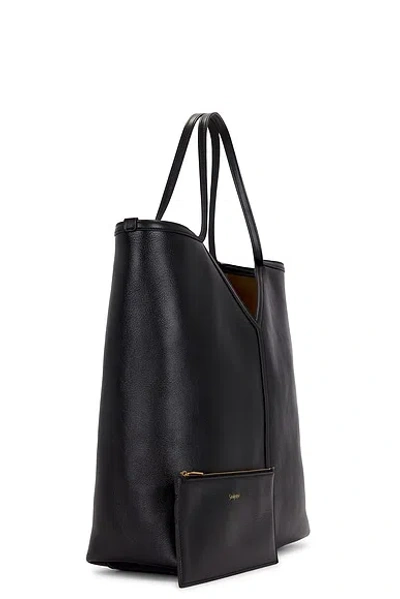 Saint Laurent Thin Y Tote In Black