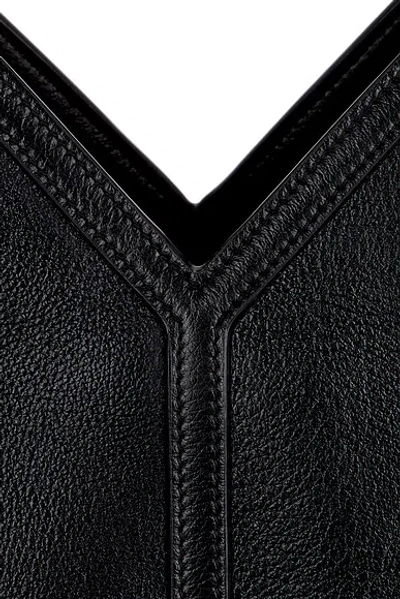 Saint Laurent Thin Y Tote In Black