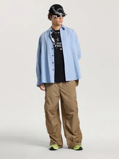 Palm Angels Feel High Oversized T-shirt In Black