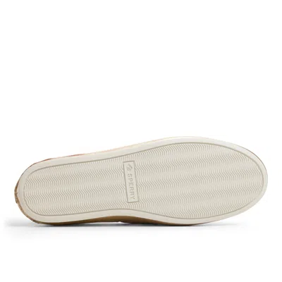 Sperry Slim Boat Shoe In Gold