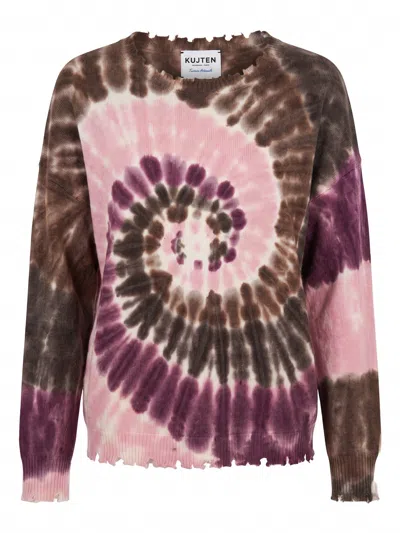 Kujten Cashmere Sweater In Pink