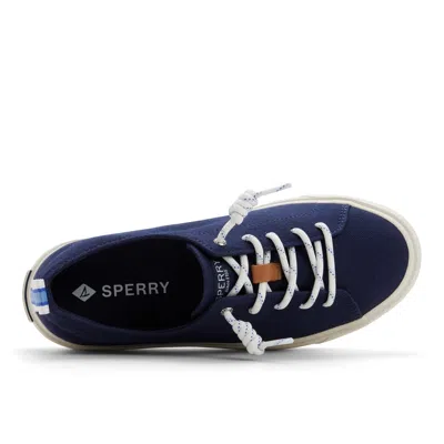 Sperry Knit Sneaker In Blue