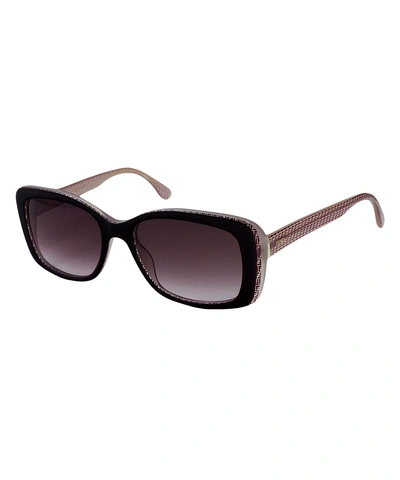 Fendi Rectangular Plastic Ff0002 Sunglasses' In Brown