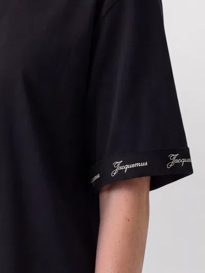 Jacquemus -inspired Le Ventadou Essential T-shirt In Black