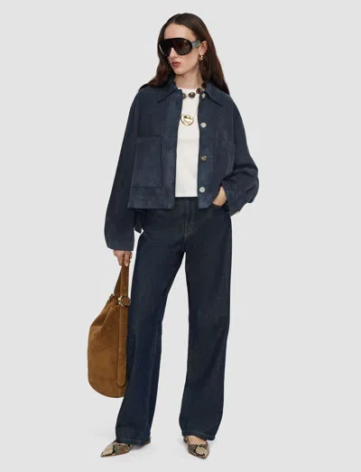 Joseph Aitna Light Suede Jacket In Multi