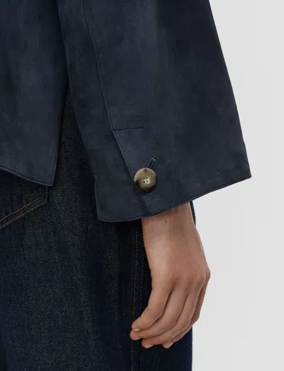 Joseph Aitna Light Suede Jacket In Multi
