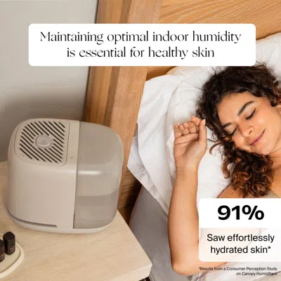 Canopy Bedside Humidifier 2.0 In White