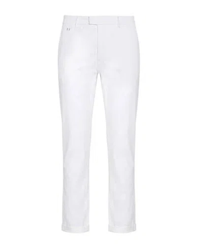Tramarossa Man Jeans Off White Size 28 Cotton, Polyester, Elastane In White