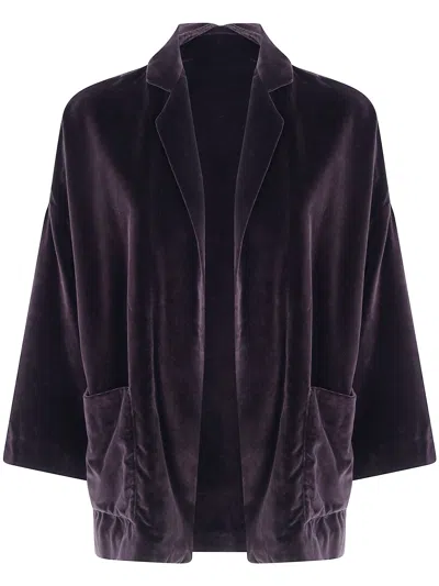Daniela Gregis Jacket Washed "gladiolo" In Blue